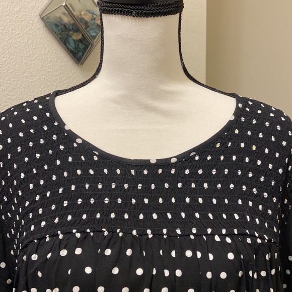 Croft & Barrow Women’s Polkadot Tunic - Picture 2 of 8